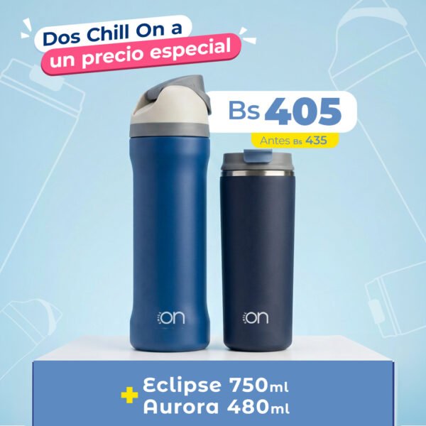 Combo Eclipse 750ml + Aurora 480ml
